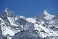 Free Matterhorn And Dent D Herens Stock Images - 7878844