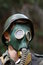 Free German Soldier In Gas Mask Royalty Free Stock Images - 7870189
