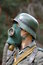 Free German Soldier In Gas Mask Stock Images - 7870194