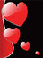 Free Vector Valentine S Hearts Stock Photography - 7882542