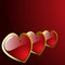 Free Vector Valentine S Hearts Stock Images - 7882584
