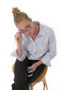 Free Business Woman With Cellphone 6918 Royalty Free Stock Photo - 795615