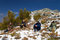 Free Climbers, Mountains And Blue Sky. Royalty Free Stock Photo - 794205