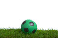 Free Soccer Ball In The Studio Royalty Free Stock Photography - 7907967