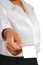 Free Businesswoman Holding Empty Business Card Stock Photography - 7904472