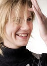 Free Fashion Model Getting Hair Styled Royalty Free Stock Images - 7912569