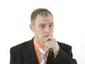 Free A Young Adult Male Portrait. The Guy Who Thought Stock Photos - 7916633