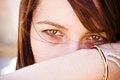 Free Staring Woman Stock Image - 7922561