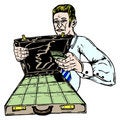 Free Manager With Money Stock Photos - 7924603