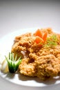 Free Fry Chicken Mouthful Royalty Free Stock Photo - 7925005