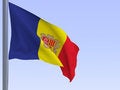 Free Andorra Flag Royalty Free Stock Image - 7927026