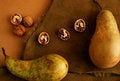 Free Pears And Wallnuts Stock Image - 7943781