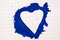 Free Heart Shaped Ink Blot On Paper Royalty Free Stock Images - 7944699