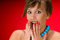 Free Surprised Young Woman Royalty Free Stock Photography - 7952767