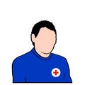 Free Red Cross Rescure Face Avatar Stock Image - 7967631