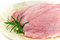 Free Slices Of Pork Chop Loin-raw-,isolated On White Royalty Free Stock Photography - 7979187