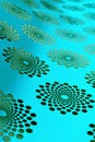 Free Blue Wrapping Paper Stock Photo - 7988630