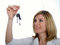 Free A Bunch Of Keys In A Hand Girl. Royalty Free Stock Photos - 7981408