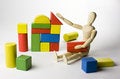 Free Wooden Toys Play Royalty Free Stock Photo - 7995325
