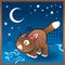 Free Baby Cat In The Night Royalty Free Stock Photo - 7998775