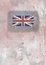 Free Union Jack Flag Card Royalty Free Stock Photo - 807945
