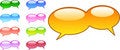 Free Speech Bubbles Royalty Free Stock Photos - 8008758