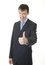Free Businessman Shows OK Sign Stock Photos - 8023953