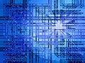 Free Cyber-blue Royalty Free Stock Photography - 8036227