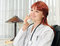 Free Young Female Doctor Calling On Phone Stock Photos - 8037553