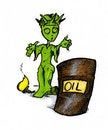 Free Oil Addiction Royalty Free Stock Photo - 8046645