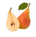 Free Pear And Its Section Royalty Free Stock Photography - 8048307