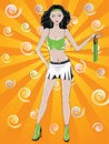 Free Fashion Girl Royalty Free Stock Photos - 8054908