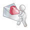 Free Conception Of Love Message Stock Photography - 8051982