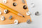 Free Yellow Pencil With Knobs Stock Image - 8054921