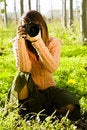 Free Female Photographer Stock Images - 8063064