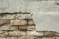 Free Crumbling Brick Wall Royalty Free Stock Images - 8065669