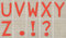 Free Oil Paint Alphabet On The Canvas Stock Image - 8065991