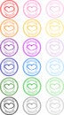 Free Stamp With The Image Of Heart Stock Photos - 8071083