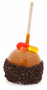 Free Candy Dirt Covered Apple Stock Photography - 8072502