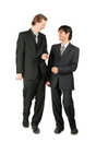 Free Two Friendly Businessmen Royalty Free Stock Images - 8074989