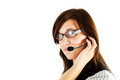 Free Friendly Customer Service Agent Royalty Free Stock Photography - 8081217