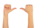 Free Female Hands Counting Stock Photos - 8083603