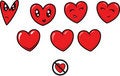 Free Cute Heart Designs Royalty Free Stock Images - 8088989