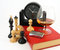 Free Still Life With Book And Glass Cognac Stock Images - 8084464