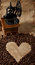 Free Offee Grinder And Heart Shape Made From Coffee Stock Image - 8089251