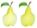Free Linear Pears Royalty Free Stock Image - 8098446