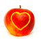 Free Apple With Heart Stock Photo - 8091520