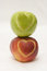 Free Apples With Hearts Stock Photo - 8091910