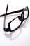 Free Black Frame Eyeglasses Royalty Free Stock Images - 8093019