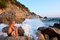 Free Teen Boy Looks At Storming Sea Stock Photo - 8096740